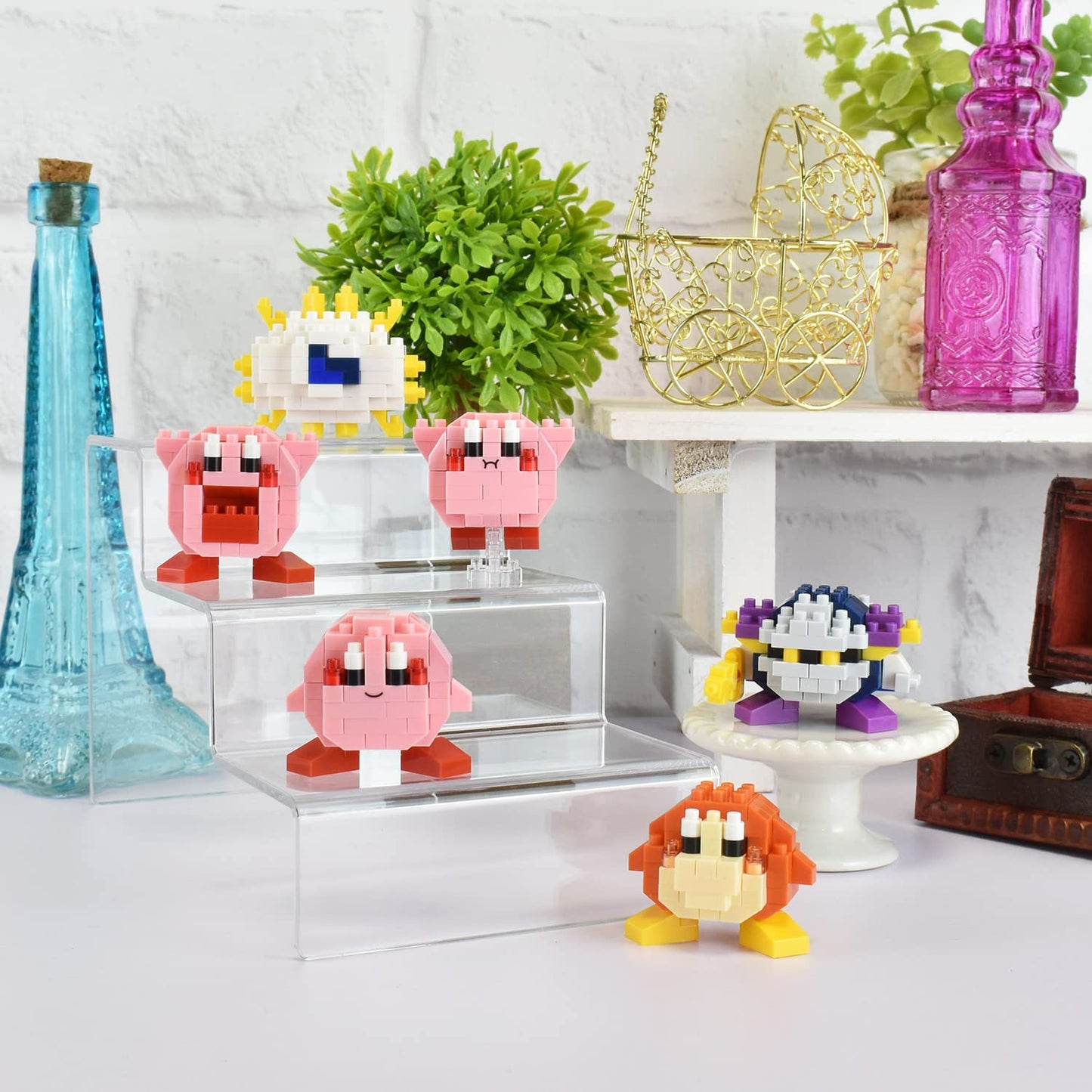 Nanoblock - Kirby (Box Of 6) [Kirby], Nanoblock Mininano Series Building Kit