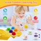 Moontoy Easter Eggs Toy Toddler Learning Toys For 1 2 3 Year Old Girl Boy Birthday Gift Educational Montessori Matching Egg Shap