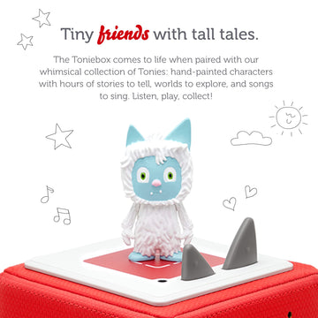 Tonies Yeti Creative Audio Character - Record And Upload Up To 90 Minutes Of Your Own Stories And Songs