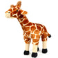 Ice King Bear Small Giraffe Plush Toy - 11 Inch Brown Stuffed Animal, Soft Polyester, Perfect for Zoo Family Collection