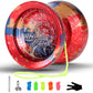 JOLESHARE Professional Unresponsive Yoyo for Adults, Metal Responsive Yoyo Suitable for Beginners, Intermediate, and Advanced Pl