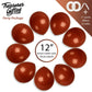 Treasures Gifted Dark Brown Balloons - Mocha Brown Matte Balloons - Dark Tan Balloons, 12 Inch Balloons - Chocolate Balloons - L