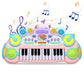 Cozybuy Pink Toddler Piano Toy - 24 Keys Multifunctional Baby Keyboard for 1-6 Years Old Kids - Perfect Birthday Gift for Boys and Girls