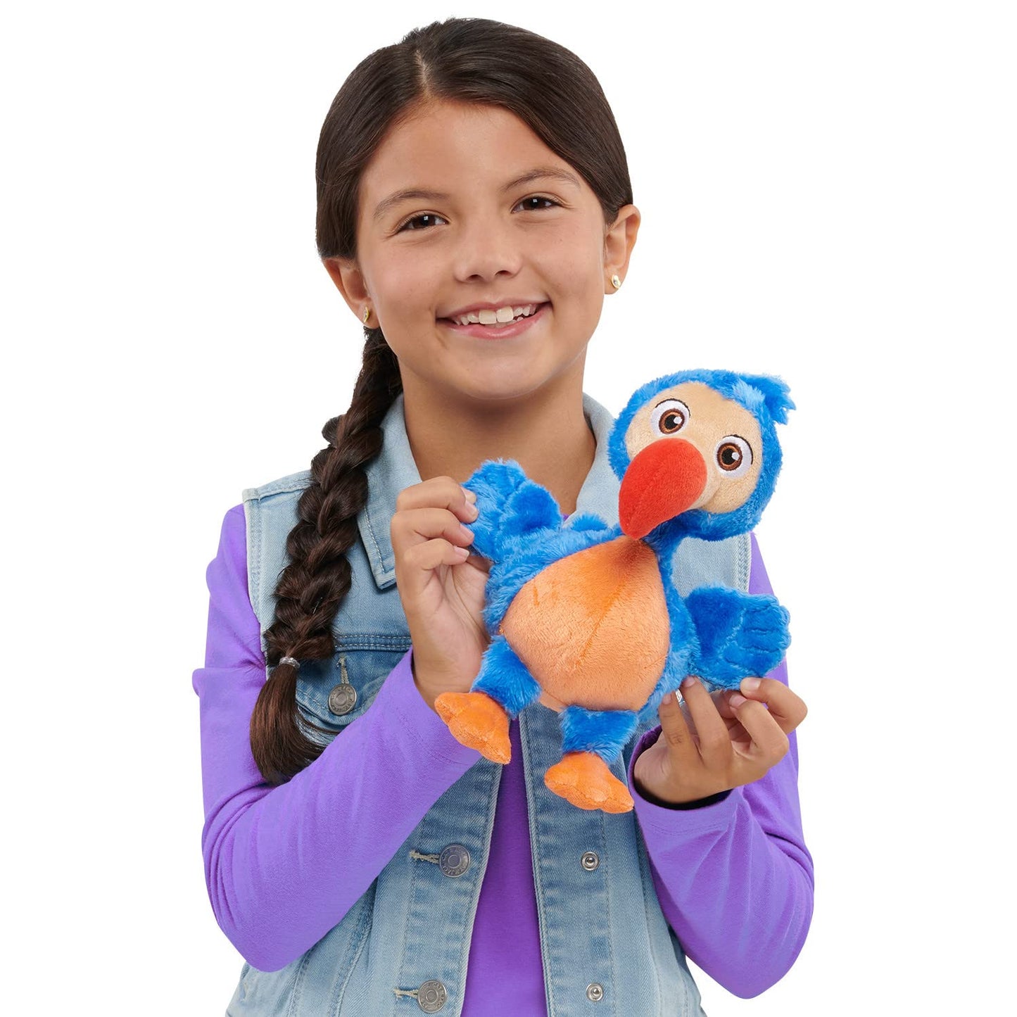 Just Play Ridley Jones Dudley Plush Toy, 8-Inch Dodo Bird Stuffed Animal, Multicolor, Kids Toys for Ages 3 Up, Model 31963