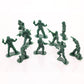 Entervending Army Men Action Figures - 2    Small Soldiers For Boys - 50 Pcs Green Army Soldier Toy Playset - Military Toys - Ar