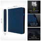 Vault X 12 XL Pocket Trading Card Zip Binder - 624 cards  enhanced Exo-Tec Album Material  26 Side-Loading Pages  Folder for Collectible Card Games  Sports  TCG (Blue)