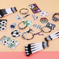 172 Pieces Soccer Party Favors Set, 24 Pieces Soccer Ball Pens 24 Pieces Soccer Bracelets 24 Pieces Soccer Mini Notepads 100 Pie
