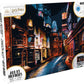 AQUARIUS Harry Potter Diagon Alley Paint by Numbers Kit - 16 x 20 inches Canvas, DIY Color by Number for Adults & Kids, Model 88039