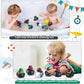 Deekin 24 Pcs Family Mallard Rubber Duck 2 Inch Cool Floating Decoy Rubber Ducks Adorable Soft Bathtub Decoy Bath Toys For Birthday Gift Nature Birds Lovers Cruise Party Hunting Decoration
