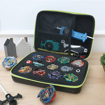 PICCOSURF Battling Tops Soft Carrying Cross Bag Case Storage Organizer with Shoulder Strap for Burst Spinning Tops Launcher Stor