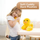 Prextex Plush Duck Toys Stuffed Animal With 5 Ducks Baby Stuffed Animals - Big Duck Zippers 5 Little Plush Baby Ducklings - Duck