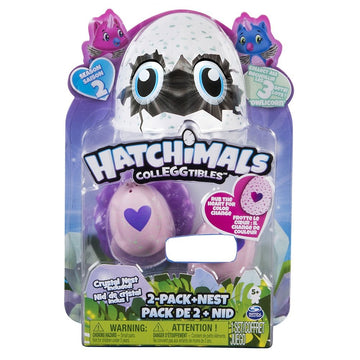 Toys R Us Exclusive Owlicorn Hatchimals Colleggtibles Season 2 2-Pack + Nest