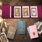 Knana 5Pcs Tarot Card Holder - Velvet Tarot Card Storage Bag, Tarot Bags And Pouches, Tarot Accessories - Palm
