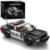 Police Car Toy Building Blocks Kit, Compatible With Lego Cars, Speed Champions Car Building Set Toys, Gift For Adults, Teens And