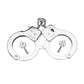Hualixuan Metal Play Handcuffs, Hand Cuffs Police, Toy Handcuffs For Kids (Silver)