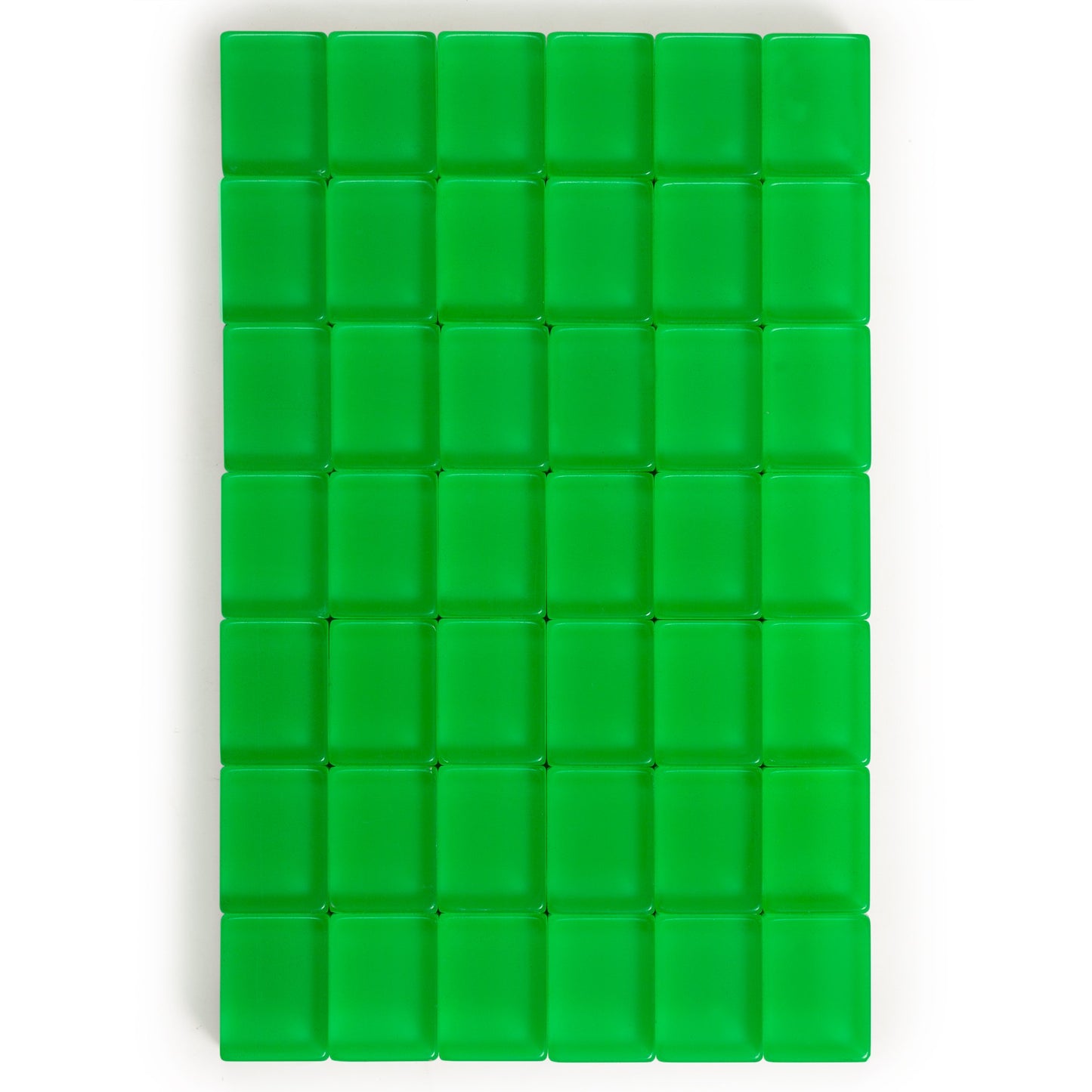 Yellow Mountain Imports Classic Chinese Mahjong Set - 148 Translucent Green Tiles in Emerald Wooden Case, 14.6"x10.8"x2.2"