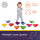 Special Supplies 10 Stepping Stones For Kids Indoor And Outdoor Balance Blocks Promote Coordination, Balance Strength Child Safe