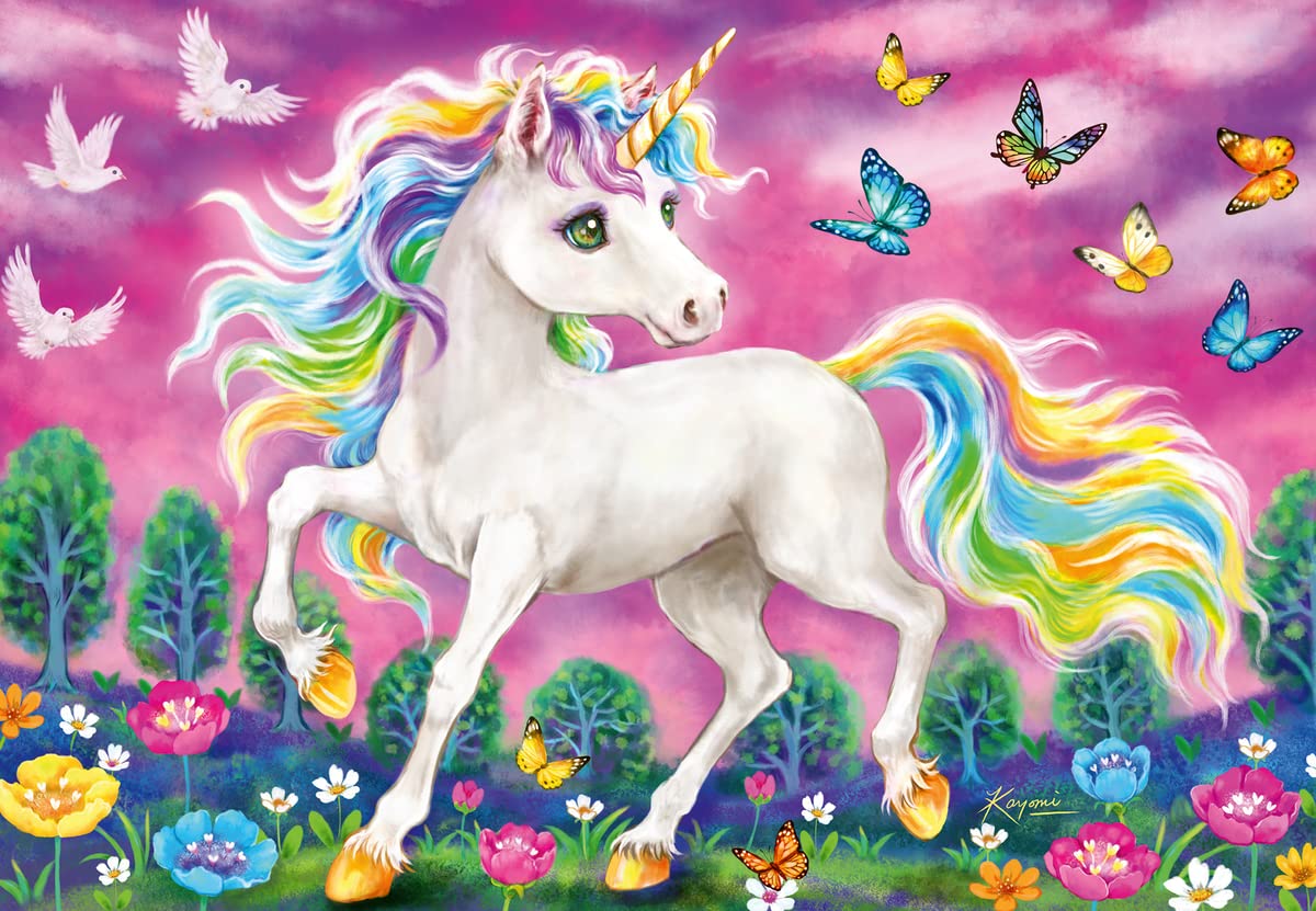 Ravensburger Unicorn And Pegasus Jigsaw Puzzle Set For Kids - 2 X 24 Pieces | Easy-To-Hold Pieces | Engaging Design | Fosters Cognitive Development | Fsc Certified - 05677
