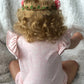 Icradle 20' Realistic Reborn Baby Doll Girl With Rooted Blonde Hair, Silicone Toddler Toy For Ages 3+