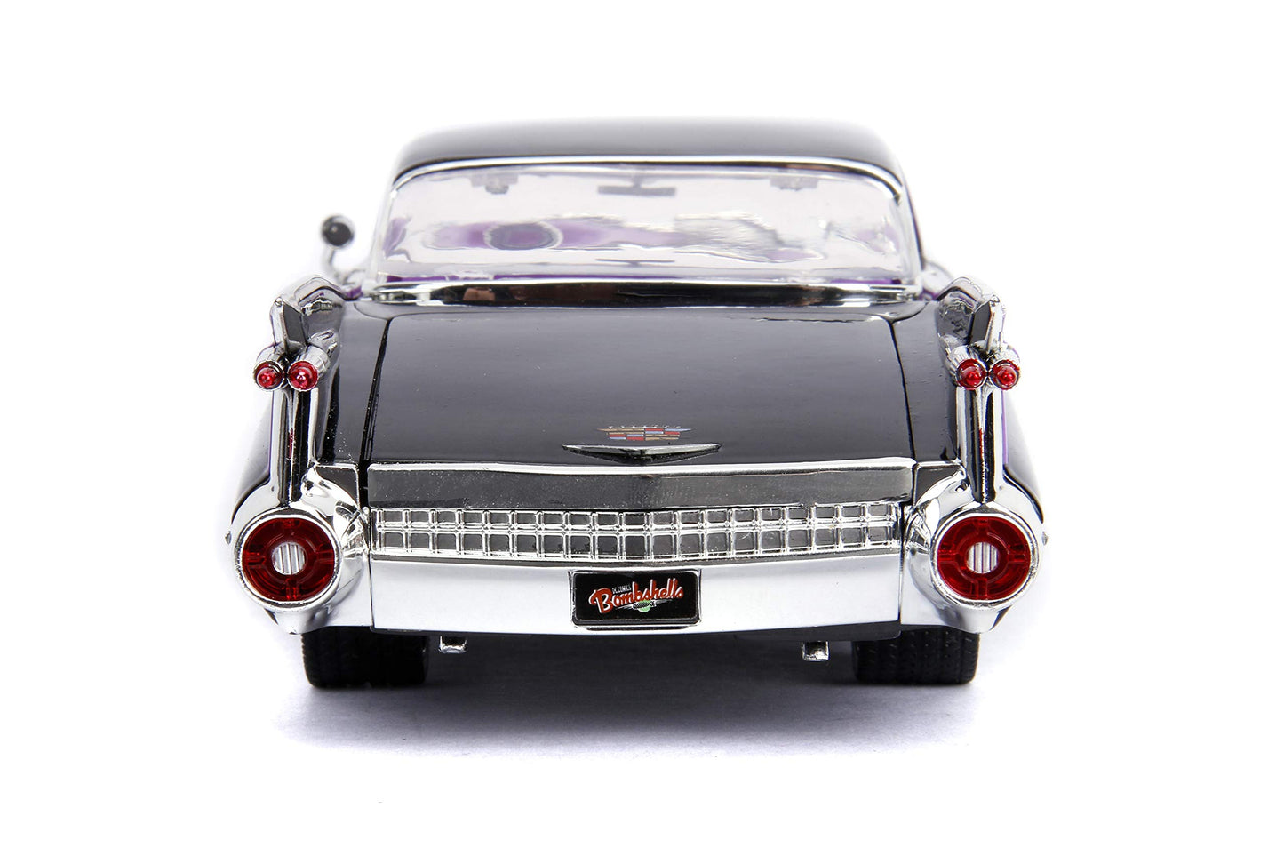 DC Comics Bombshells Catwoman & 1959 Cadillac Die-cast Car, 1:24 Scale Vehicle & 2.75 Collectible Figurine 100% Metal
