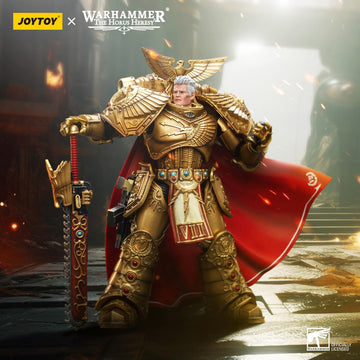 malt-inspiredISE JOYTOY 1/18 Action Figures - Warhammer The Horus Heresy Imperial Fists Rogal Dorn Primarch of The Vllth Legion - 7 Collection Model Kits Age 15 and Above