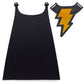 Dc Comics, Black Adam Guardian Suit, Cape And Chest Plate, Black Adam Movie Kids Roleplay Costume For Boys And Girls Ages 4 And Up