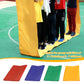 4 Pcs Playing Run Mat 20 Ft Field Day Mat Fun Teamwork Building Run Mat Oxford Cloth Rolling Mat Group Activity Playing Game Mat