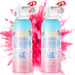 Previvo Gender Reveal Fire Extinguisher Set - 2 Pcs Pink Gender Reveal Smoke Spray - 100% Biodegradable Party Supplies- For Memo