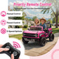 Segmart 2 Seater 24V Ride On Toys For Big Kids, Licensed Ford Bronco Raptor, 20'' Spacious Seat, Powerful Wheel With Remote Cont