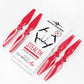 Master Airscrew Stealth Propellers for DJI Mavic Air - Red, 4 pcs