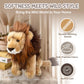 Forest & Twelfth 12' Stuffed Lion Plush, Heirloom Collection Stuffed Animal, Premium Materials, Best Gift For Kids Age 3+, Nursery And Room Decor (12'' Lion)
