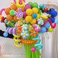 260 Balloons Teal Blue, Thickened 100 Pack Long Balloons Twisting Skinny Magic Balloons For Balloon Arch Animals Clown Kids Birt