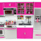 Doll Playsets My Modern Kitchen 32 Full Deluxe Kit with Lights and Sounds, 21 x 13.8 x 4 -Inches.