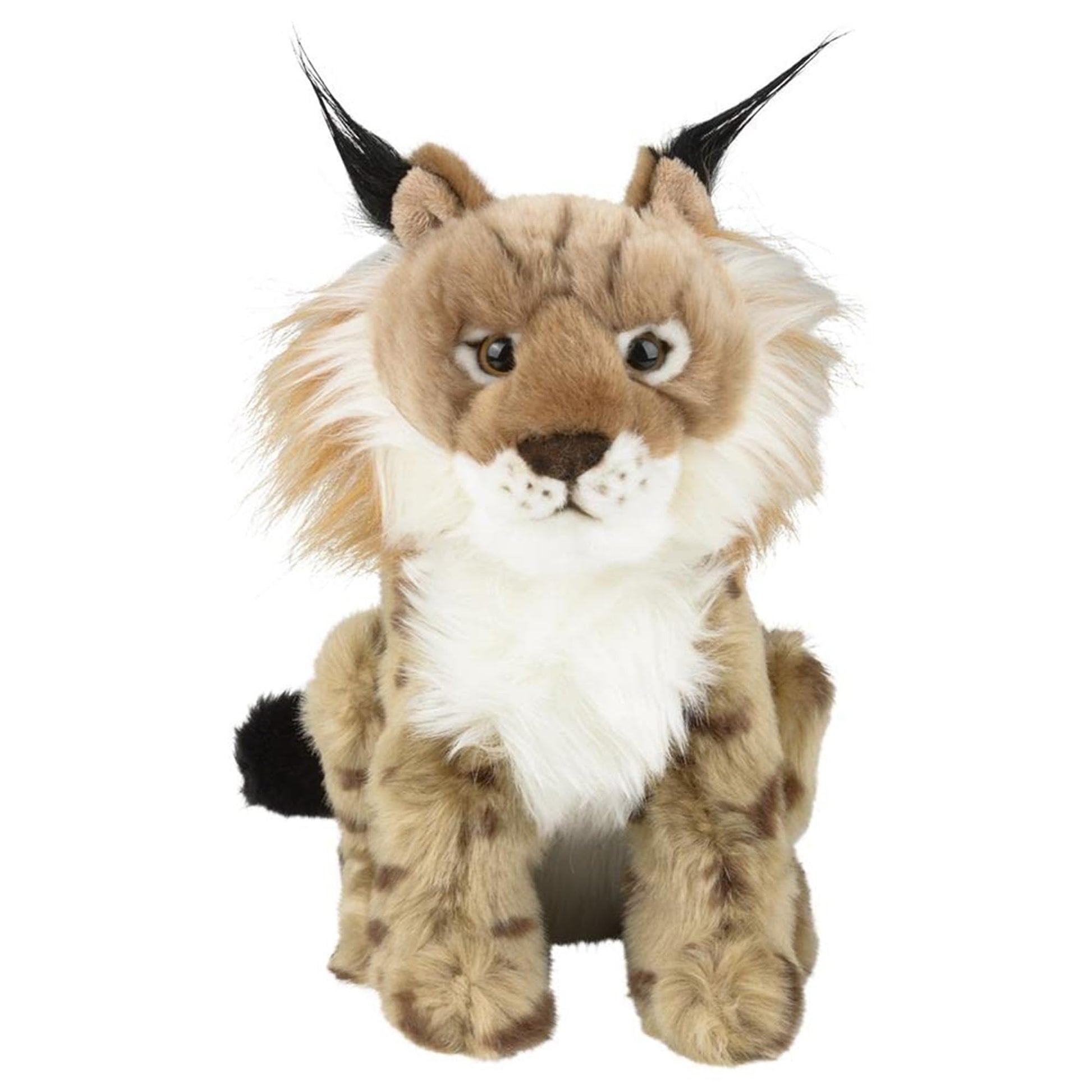 Forest & Twelfth 9'' Stuffed Lynx Plush, Heirloom Collection Stuffed Animal, Premium Materials, Best Gift For Kids Age 3+, Nurse