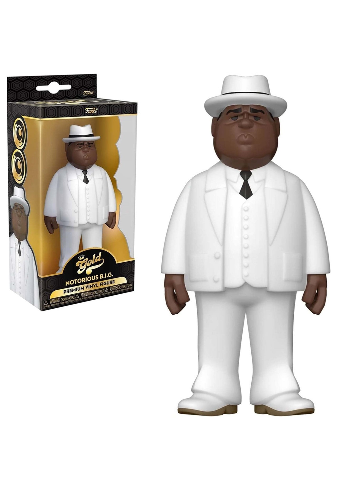 Funko Pop Pop! Vinyl Gold: Biggie Smalls - White Suit 5' Multicolor Standard 56715