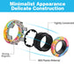 24Pcs Magnetic Rings Fidget Toys Spinner Set,Finger Magnet Rings Endless Hours Of Fun Adhd Stress Relief Fidget Spinner For Relieve Anxiety Birthday For Adults Teens Kids Valentines Day For Kids