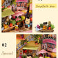 Kisoy Dollhouse Miniature with Furniture Kit  Handmade DIY House Model for Teens mature-themed Gift (Lucky Market)