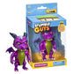 Stumble Guys Series 2 | Articulated Action Figure - 4.5 Collectible Toy | 1-Pack Window Display Box with Hidden Stickers | 4 Unique Characters to Collect (Dusk Dragon)