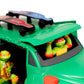 Teenage Mutant Ninja Turtles Turtle Party Cruiser, Green, Lights & Sounds, Model 71135, Petit Size, Interactive Play for Ages 3+
