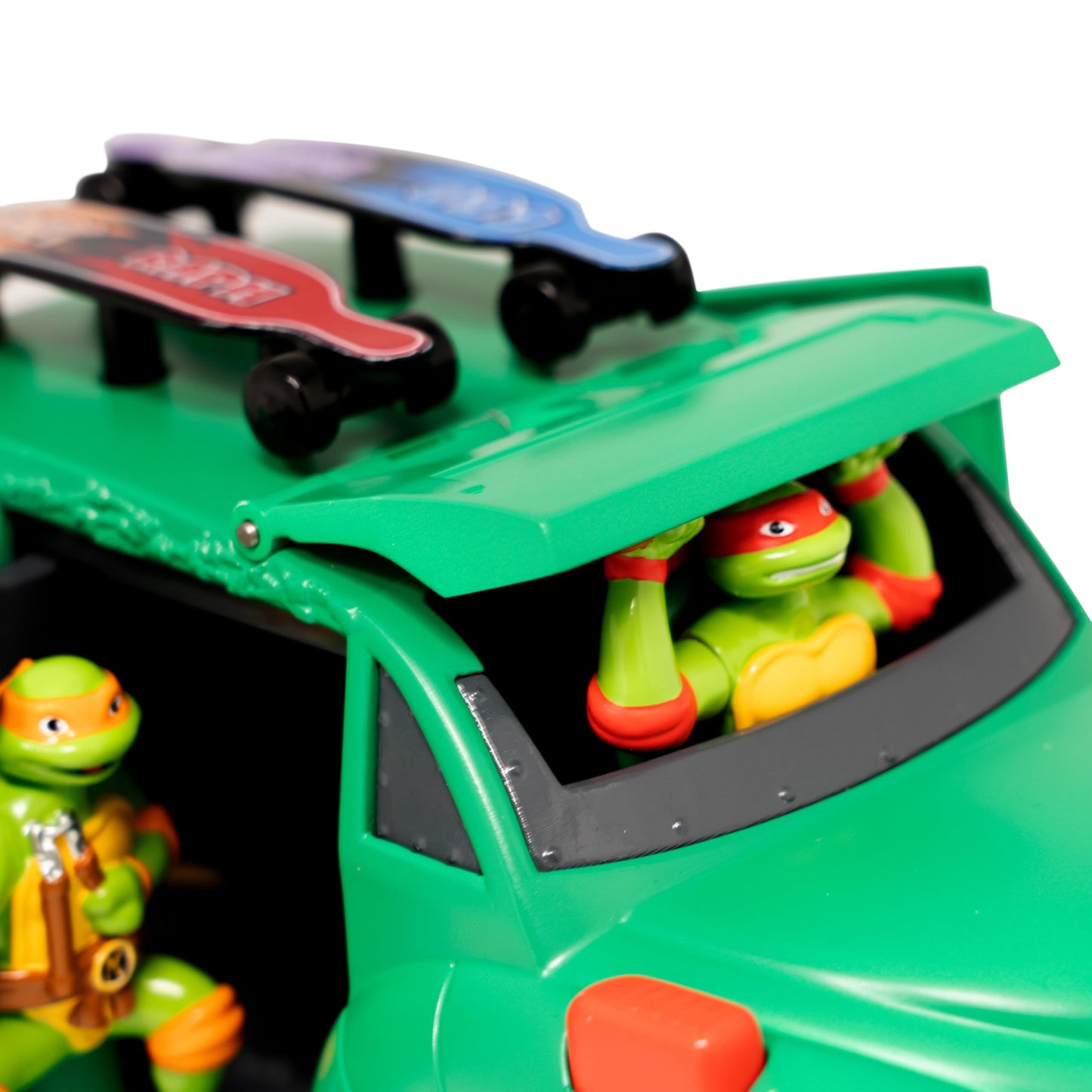 Teenage Mutant Ninja Turtles Turtle Party Cruiser, Green, Lights & Sounds, Model 71135, Petit Size, Interactive Play for Ages 3+