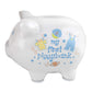 Baby Essentials My First Piggy Bank, Baby'S First Piggy Banks For Boys And Girls (Blue)