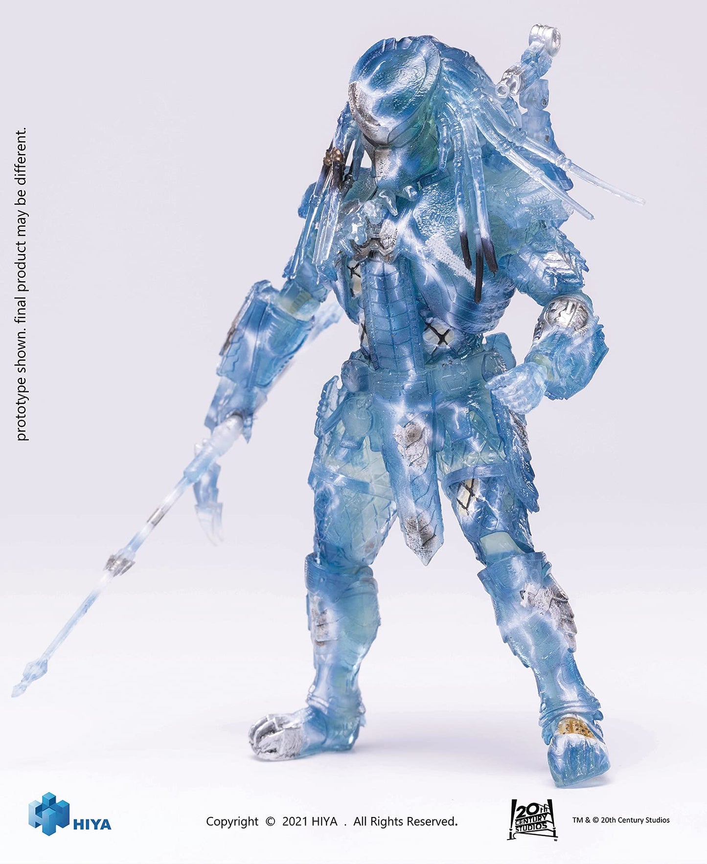 Hiya Toys Alien Vs Predator: Active Camouflage Scar 1:18 Scale Figure,Multicolor