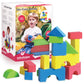 Edushape Educolor Building Blocks, 80 Piece, (716576)