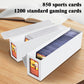 Trading Card Storage Box, Magnetic, Toploaders, White, Bulk Boxes For Tcg, Sports, Game, Basketball, Fits 850 Sports And 1200 St