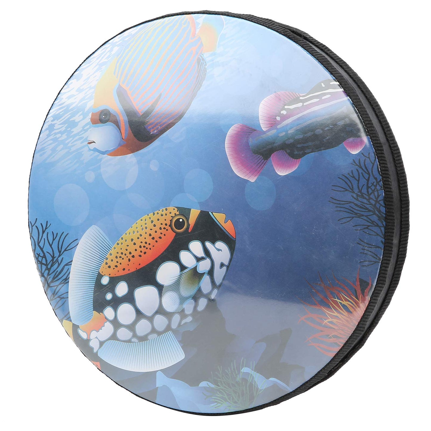 Ocean Drum, Hand Drum, Reasonable Structure Wood, Pvc Drum Skin And Iron Sand Materials For Instrument Lovers Children