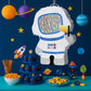 WERNNSAI Astronaut Piata - Space Party Decorations Space Piata Bundle with Blindfold and Bat Boy Birthday Decorations for Kids F