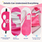 Riorand Superhero Capes And Mask For Kids,Superhero Costume Boys Grils Christmas Halloween Cosplay For 3-10 Years Old 2Pcs (Pink+Black)