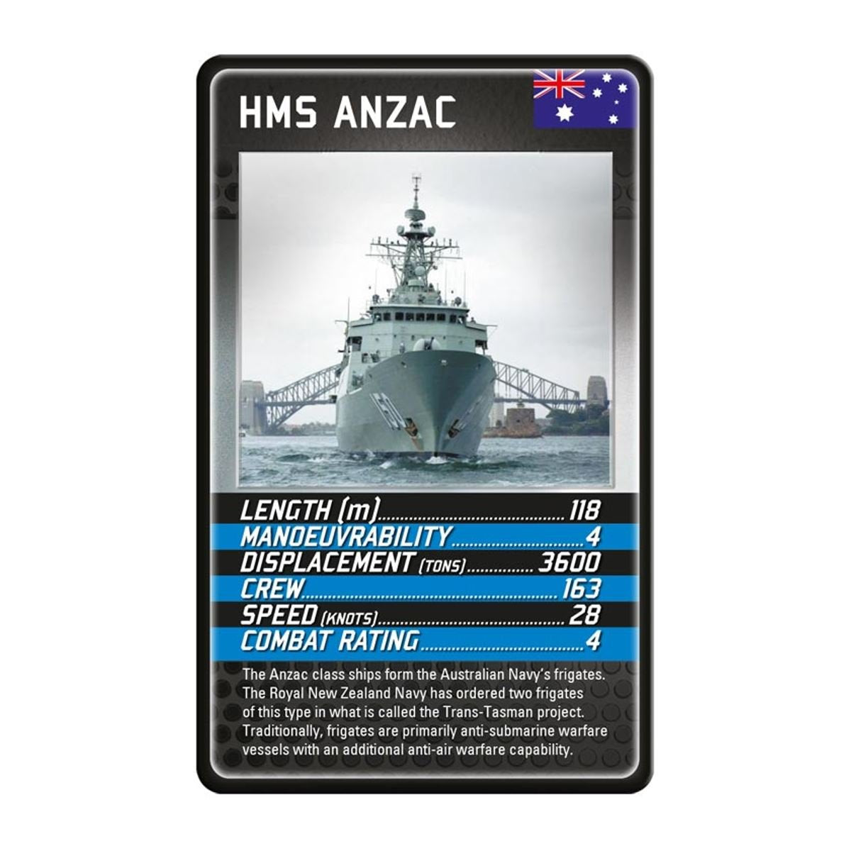 Battleships Top Trumps Card Game Medium