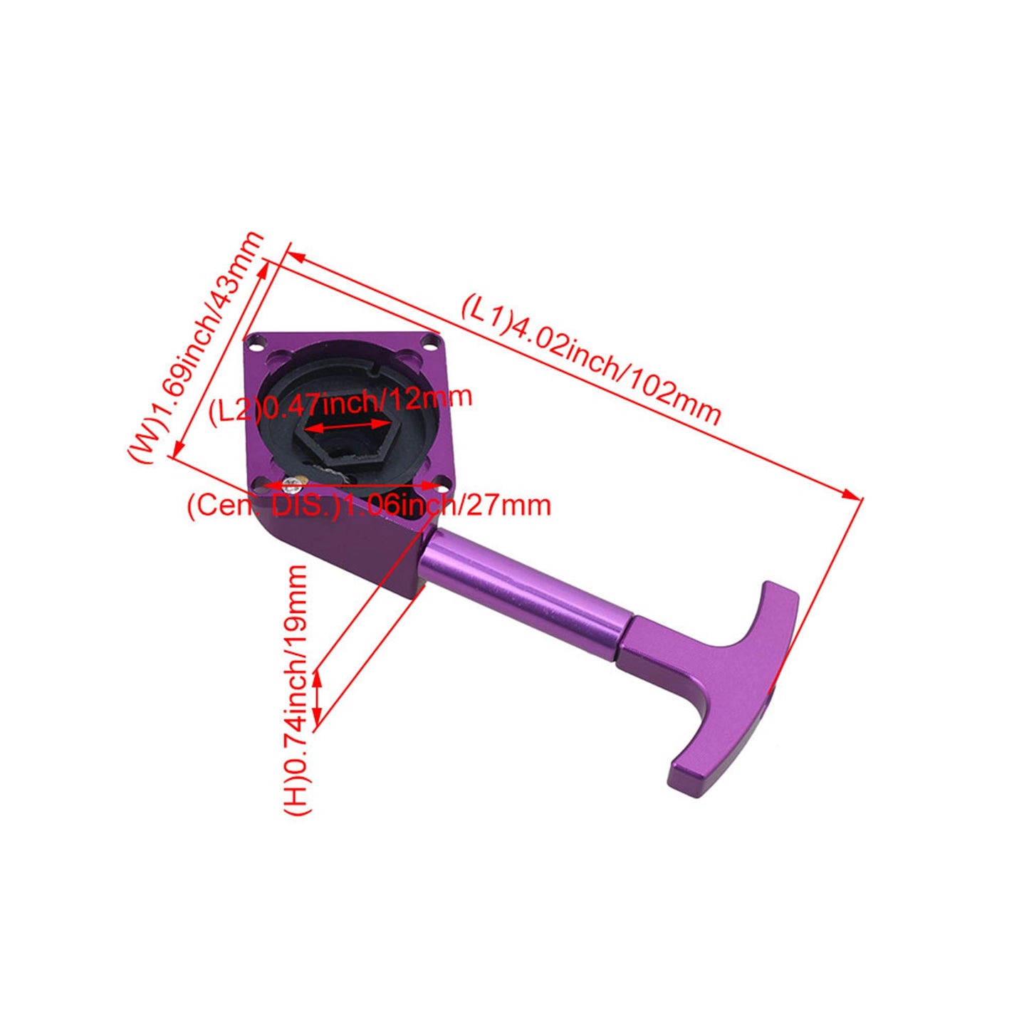 Bqlzr Purple R020 18 Rc Replacement For Nitro Engine Alloy Pull Starter Recoil Start For Model Car Universal Upgrade Parts