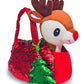Little Jupiter Plush Pet Set - Includes Reindeer Stuffed Toy with Purse for Age 4-5 - 6-7 yrs - Christmas Stuffed Animal - Gifts